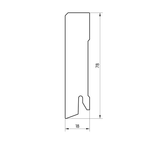 Skirting Board SO 3030 | Losetas táctiles | Project Floors