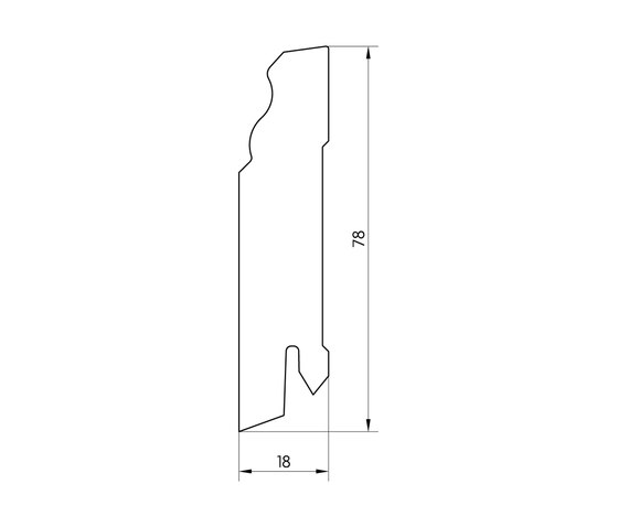Skirting Board SO 3039 | Losetas táctiles | Project Floors