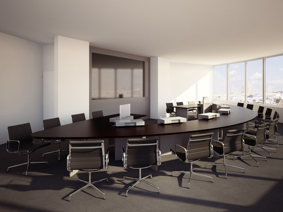 C5 Flexible conference table system | Mesas contract | Holzmedia