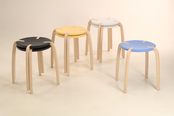 Discus stool | Tabourets | Plycollection