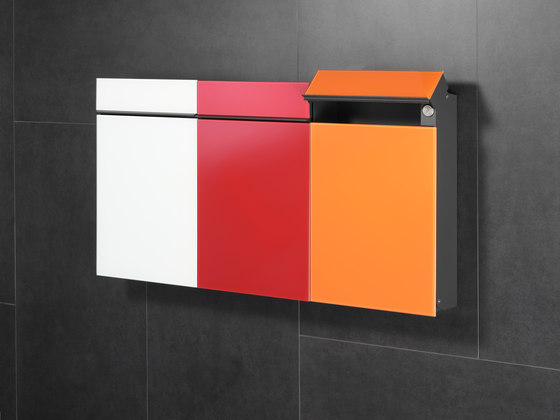 Letterbox | Flat Wide | steel | Mailboxes | Serafini