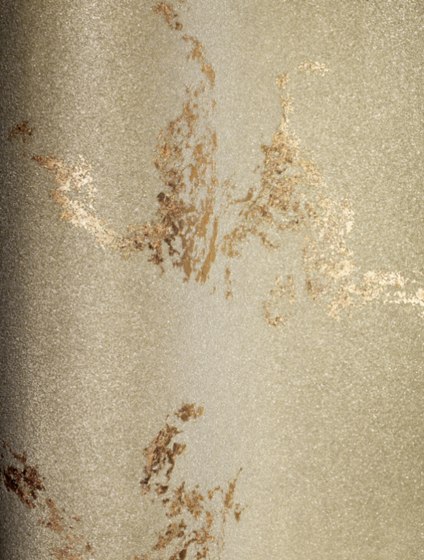 Beadazzled Leaf™ Bianca Gold Leaf | Revêtements muraux / papiers peint | Maya Romanoff Corp.