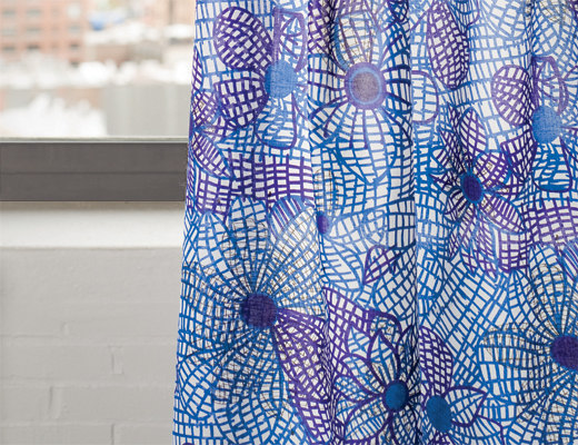 Nova Blue/Plum | Drapery fabrics | KnollTextiles