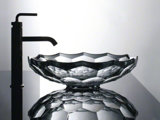 Briolette™ Vessels glass above-counter bathroom sink | Lavabos | Kohler