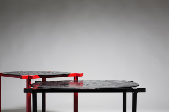 Round and Square side and centre table | Tavolini bassi | Karen Chekerdjian