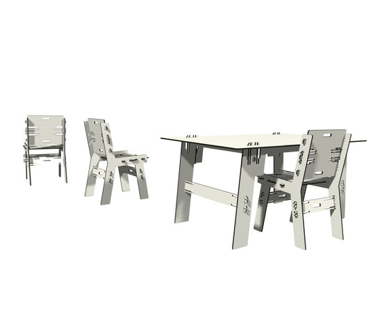 CLICLOUNGETABLE TRESPA | Dining tables | PeLiDesign