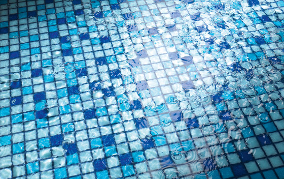 Cromie 50x50 Mix Nero Blu | Mosaicos de vidrio | Mosaico+