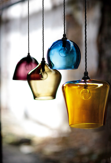 Glass Pendant Bowl | Suspended lights | Curiousa&Curiousa