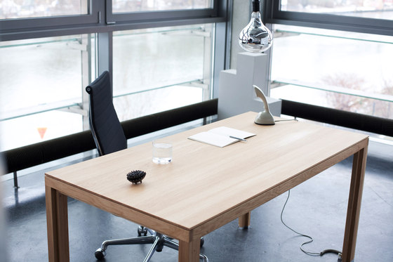 Desk solid wood elm | Scrivanie | Alvari