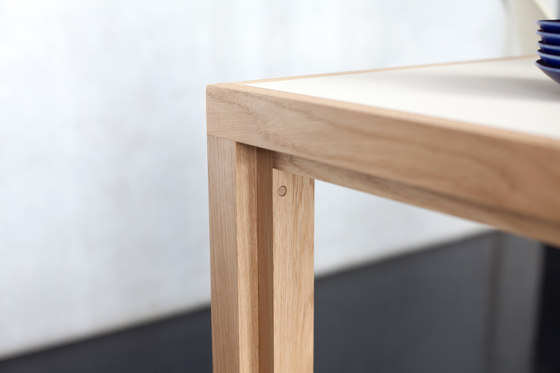 Seminar table tarn linoleum oak | Contract tables | Alvari
