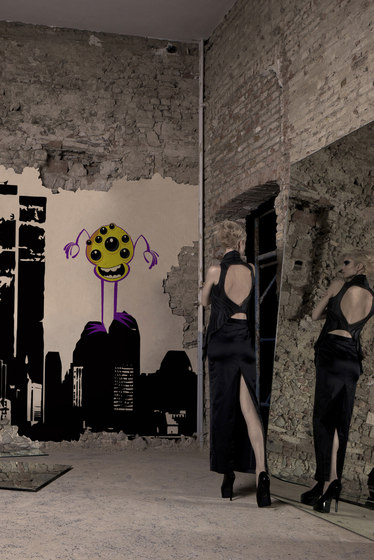 New York Under Attack 2 | Peintures murales / art | Wall&decò