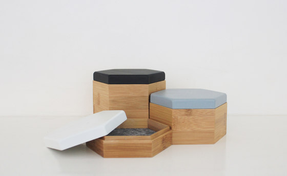 Hex Box Medium Colour | Contenedores / Cajas | Evie Group