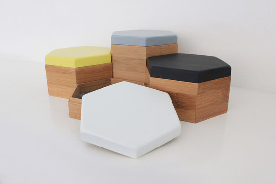 Hex Box Small Colour | Behälter / Boxen | Evie Group