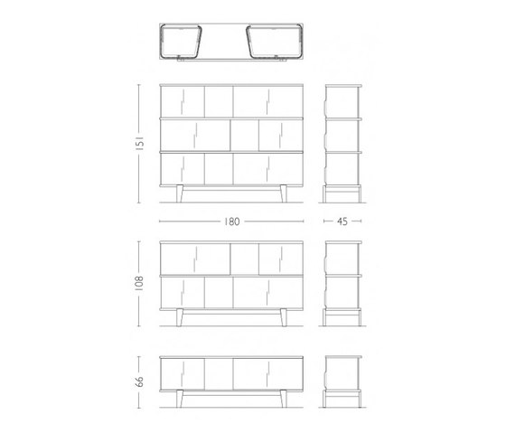 Hommage 1-level | Sideboards | Röthlisberger Kollektion