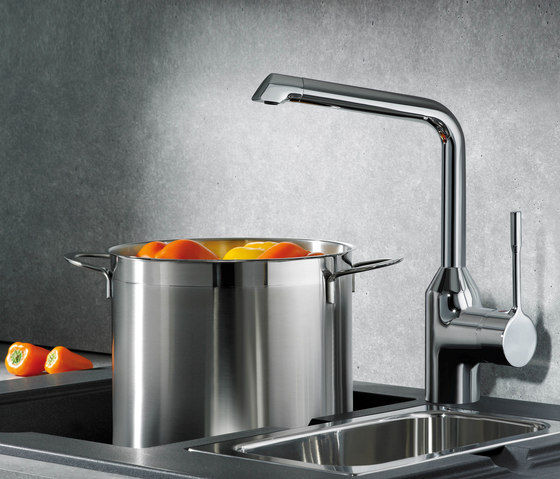 Retta Küchenarmatur mit hohem Auslauf und herausziehbarer Brause | Kitchen taps | Ideal Standard