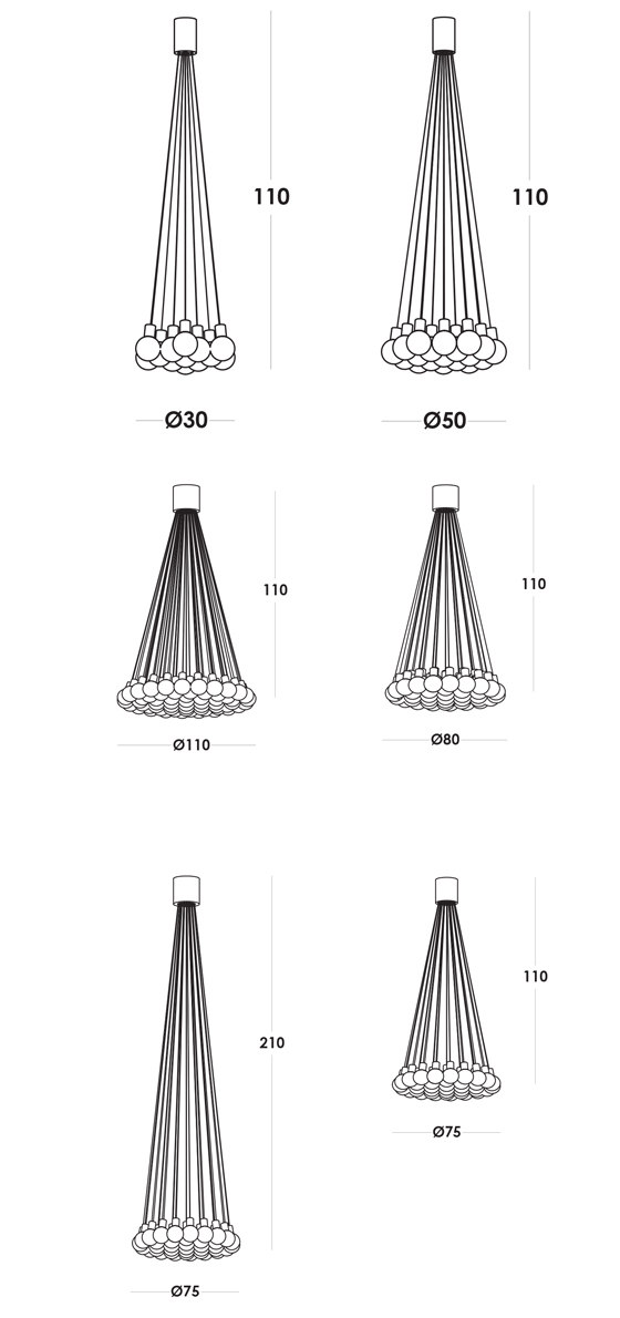 E19 ceiling | Lámparas de suspensión | Vesoi