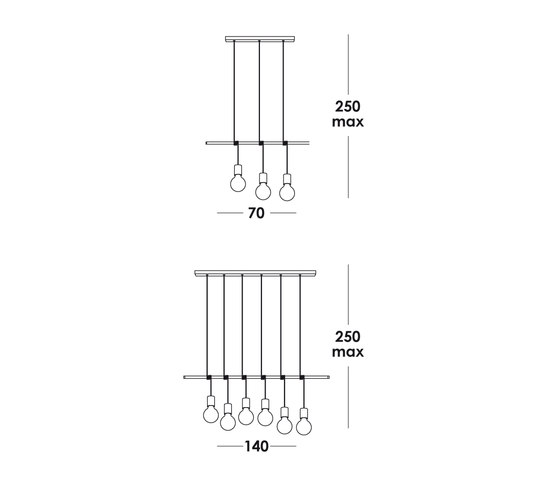 Idea suspension | Lámparas de suspensión | Vesoi