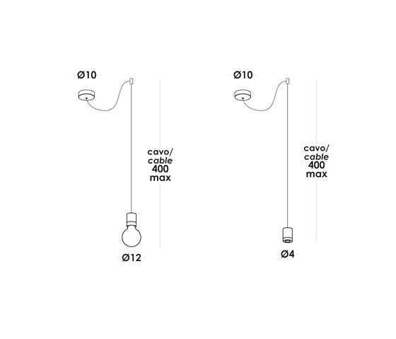 Idealed suspension | Suspended lights | Vesoi