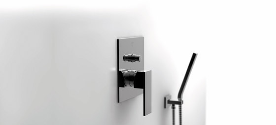 160 2202 Finish set for single lever shower mixer with integrated 3-way diverter | Shower controls | Steinberg