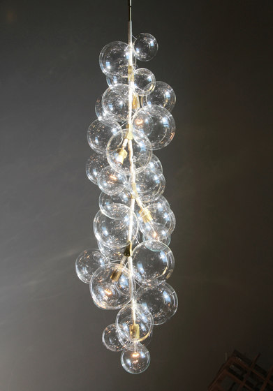 X-Tall Bubble Chandelier | Lampade sospensione | PELLE