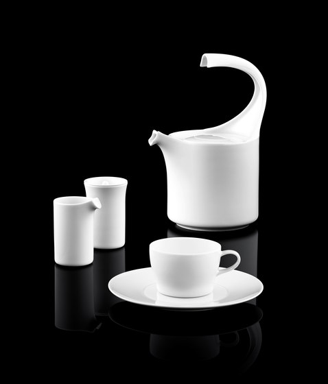 AURÉOLE Porcelain tea strainer | Vaisselle | FÜRSTENBERG
