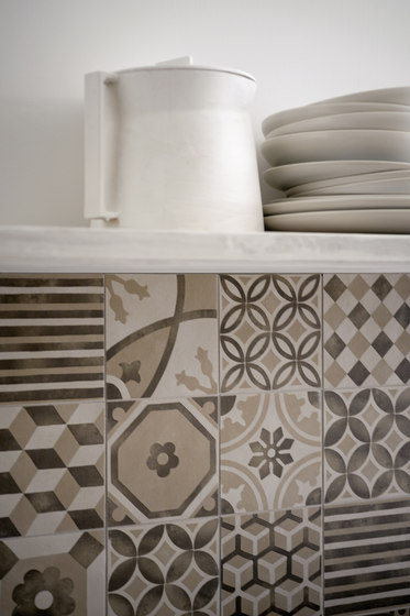 Block Naturale Mosaico Beige | Ceramic mosaics | Marazzi Group