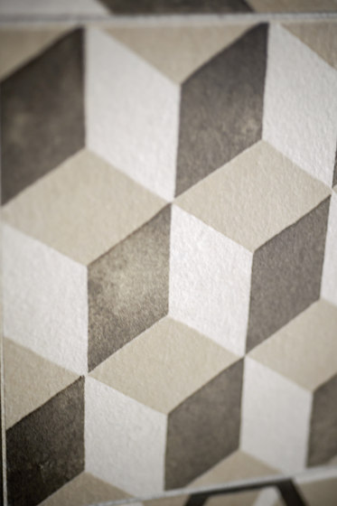 Block Decoro Mix White/Silver/Black | Ceramic mosaics | Marazzi Group
