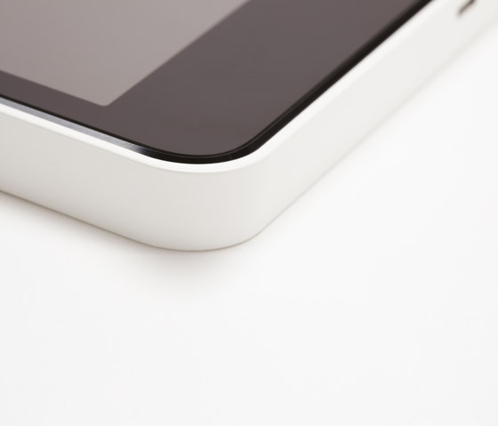 Eve wall mount for iPad - satin white | Estaciones smartphone / tablet | Basalte