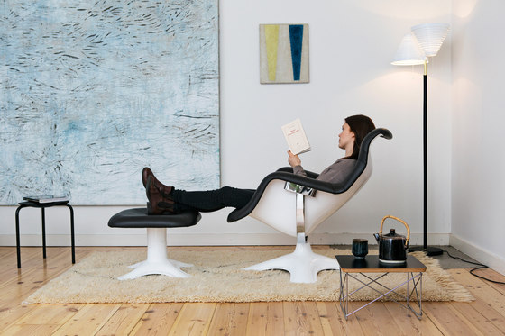 Karuselli Lounge Chair with Ottoman | Fauteuils | Artek