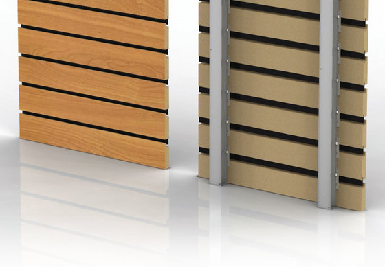 Linear Acoustics 80 | Wood panels | Planoffice