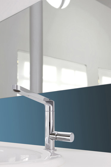 Nomos Go F4201VX5 | Miscelatore lavabo a parete | Rubinetteria vasche | Fima Carlo Frattini