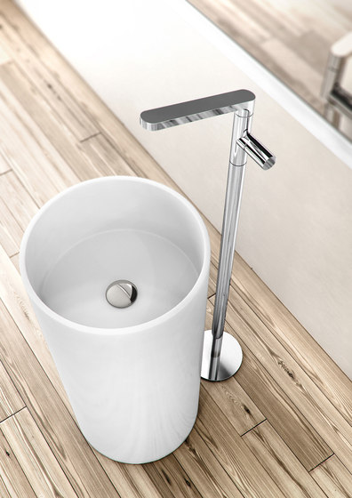 Nomos Go F4191 | Miscelatore lavabo monoforo con bocca di erogazione a soffitto | Rubinetteria lavabi | Fima Carlo Frattini