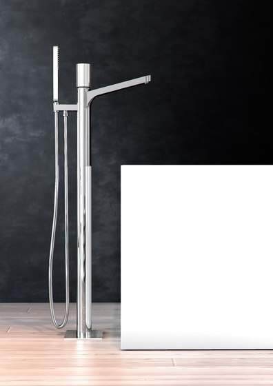 Nomos Go F4191 | Miscelatore lavabo monoforo con bocca di erogazione a soffitto | Rubinetteria lavabi | Fima Carlo Frattini