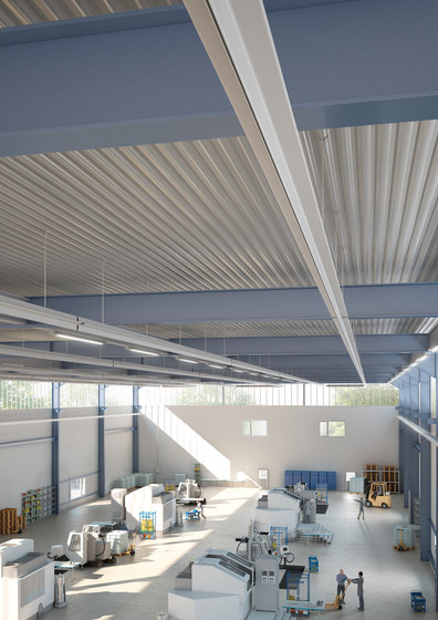 Radiant ceiling profiles – Model DESA | Techos radiantes | Prolux Solutions