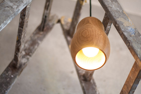 Babula M pendant lamp oak | Suspended lights | Krools