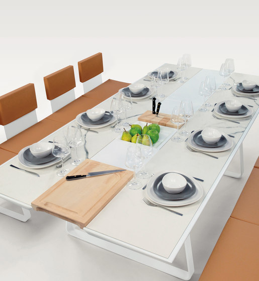 Extrados | Large Dining Table Extendable | Esstische | EGO Paris