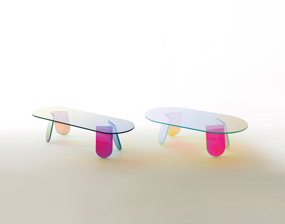 Shimmer tavolini | Mesas de centro | Glas Italia