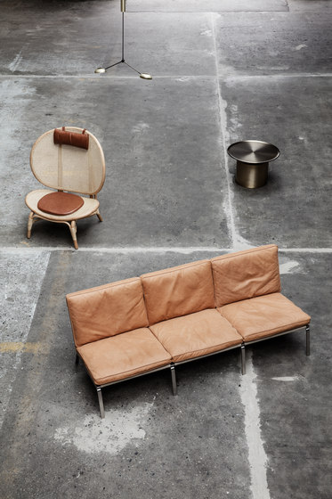 Man Lounge Chair: Vintage Leather Cognac 21000 | Fauteuils | NORR11