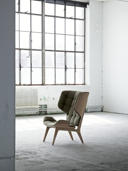 Mammoth Chair, Natural / Wool Light Grey 1000 | Sessel | NORR11