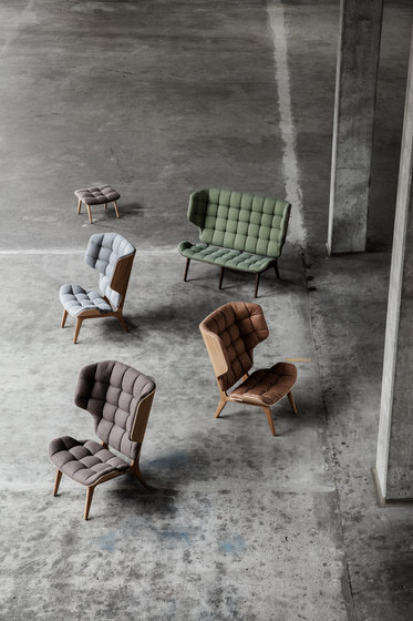 Mammoth Chair, Natural / Wool Light Grey 1000 | Sessel | NORR11