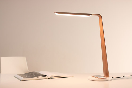 Swan & QI Desk Light | Lampade tavolo | TUNTO Lighting