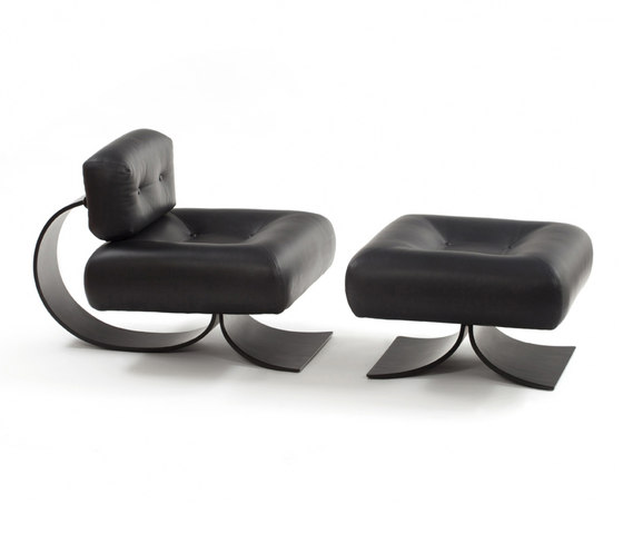 Alta Lounge Chair with Ottoman | Armchairs | Espasso