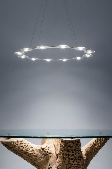 Flat Saturn 1 | Suspended lights | Lumen Center Italia