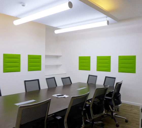 ECOwall ceiling | Sound absorbing objects | Slalom
