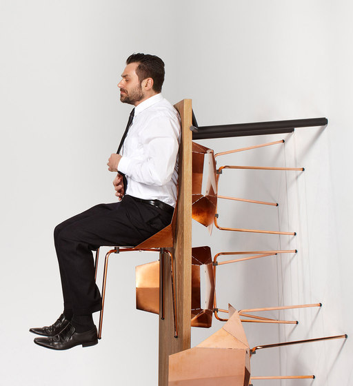 Real Good Chair Counterstool Copper | Tabourets de bar | Blu Dot