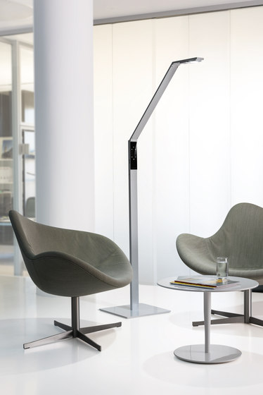 FLOOR LINEAR aluminium | Free-standing lights | LUCTRA