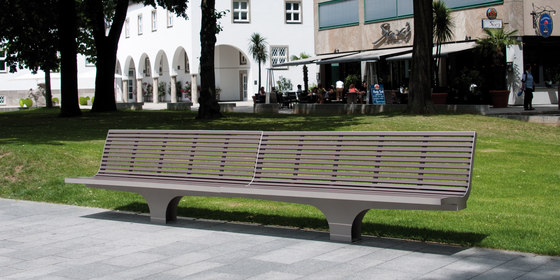 Comfony S20 Bench with armrests | Benches | BENKERT-BAENKE
