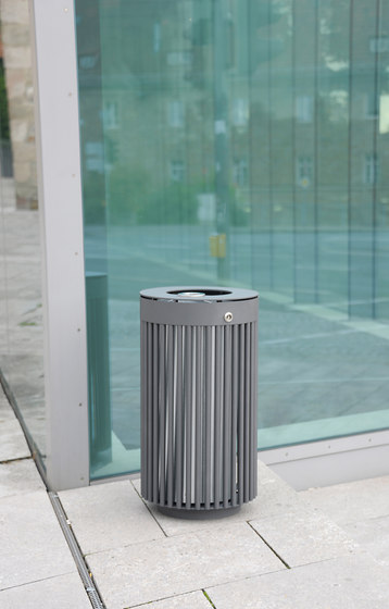 Litter bin 110 with and without ashtray | Waste baskets | BENKERT-BAENKE