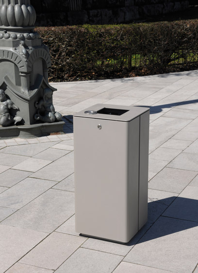 Litter bin 810 with and without ashtray | Waste baskets | BENKERT-BAENKE