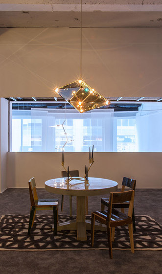 Maxhedron pendant brass | Suspended lights | Roll & Hill